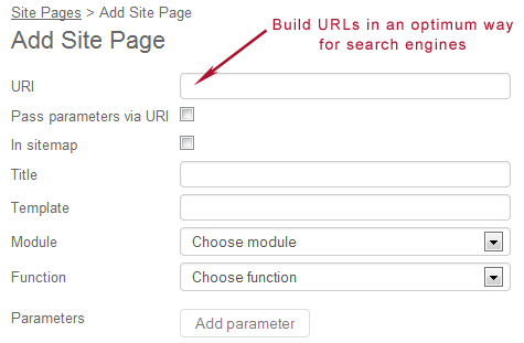 SEO Friendly URLs Feature - Build URL