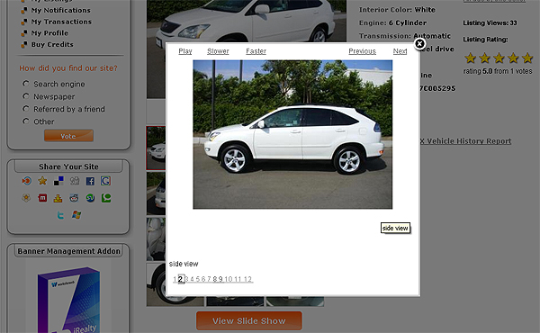 Slideshow Feature - Slideshow Player for iAuto